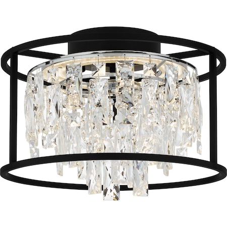 Quoizel Brillance Flush Mount Led Light Matte Black PCBNC1615MBK